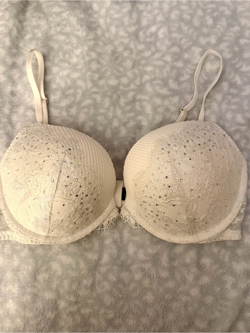 Victoria’s Secret Lace Embellished Padded Bra - 36C